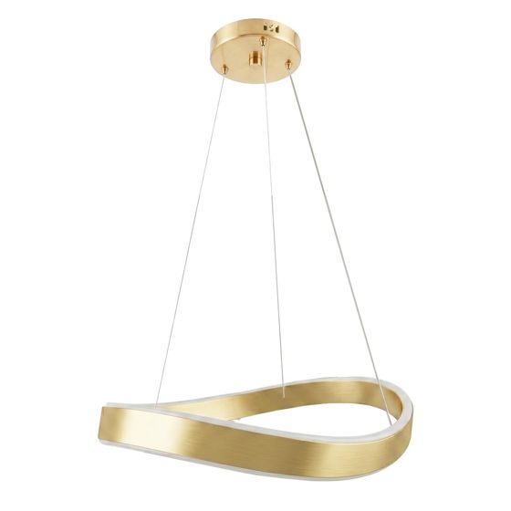 TOOLIGHT hængende loftlampe SWE065-CP 40cm Børstet guld 40x40x5cm
