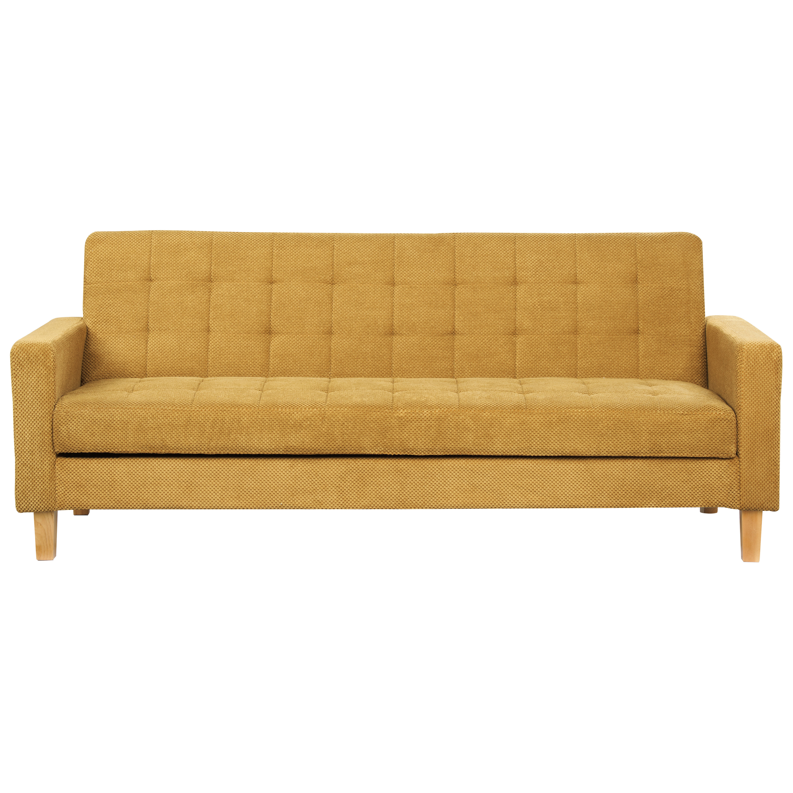 Sovesofa 3 personers VEHKOO Sennepsgul