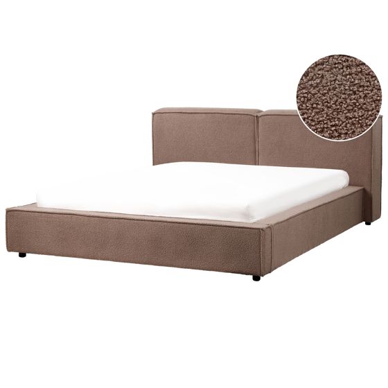 Vandseng Boucle LINARDS 160 x 200 cm Brun