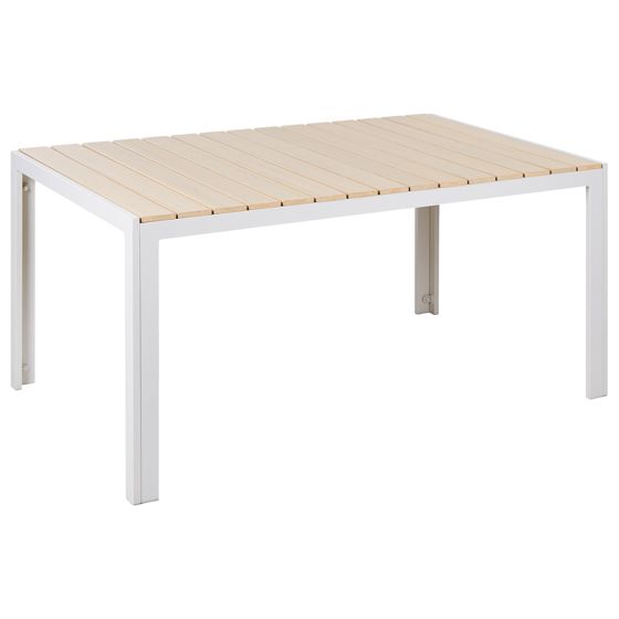 Spisebord til 6 COMO 150 cm 90 cm Beige