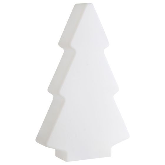 Udendørs LED-gulvlampe FINNAN 83 cm Juletræ Hvid