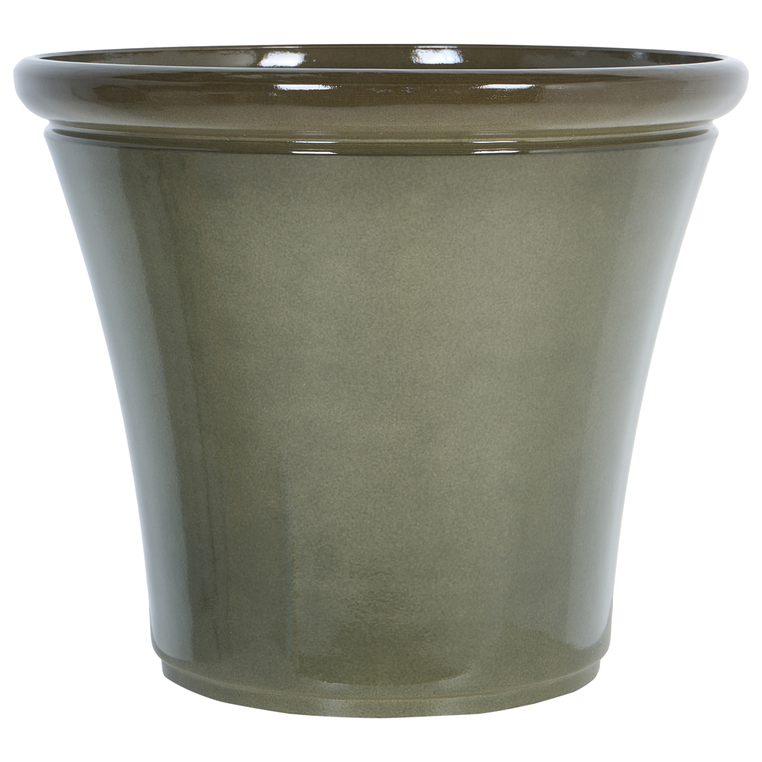 Urtepotte OLIVA 47 cm Grøn
