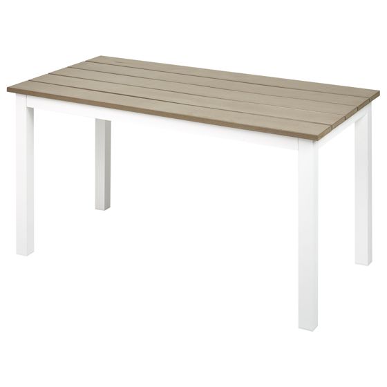 Havebord MESSINA 100 cm 52 cm Hvid