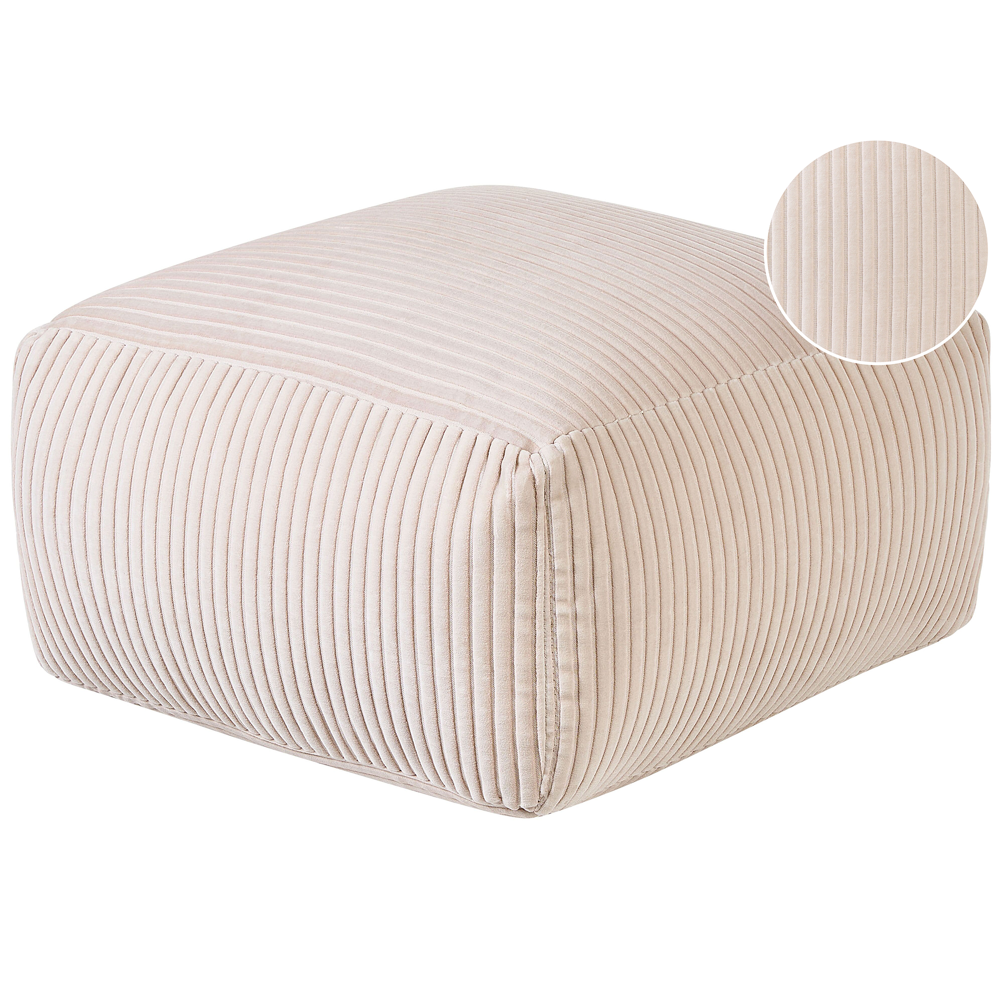 Puf MUKKI Bomuld Beige