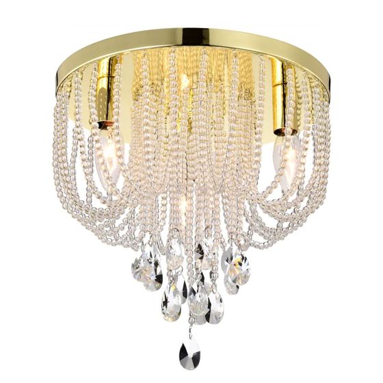 TOOLIGHT loftlampe APP1625-3C Krom/Guld 40x40x40cm
