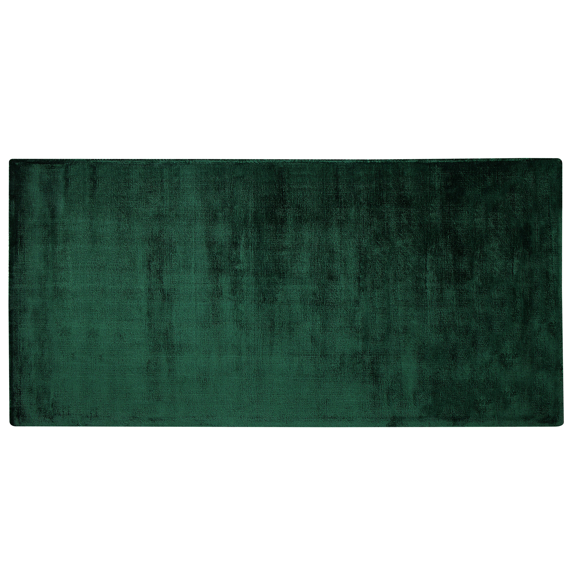 Gulvtæppe GESI II Mørkegrøn 80 x 150 cm Viskose