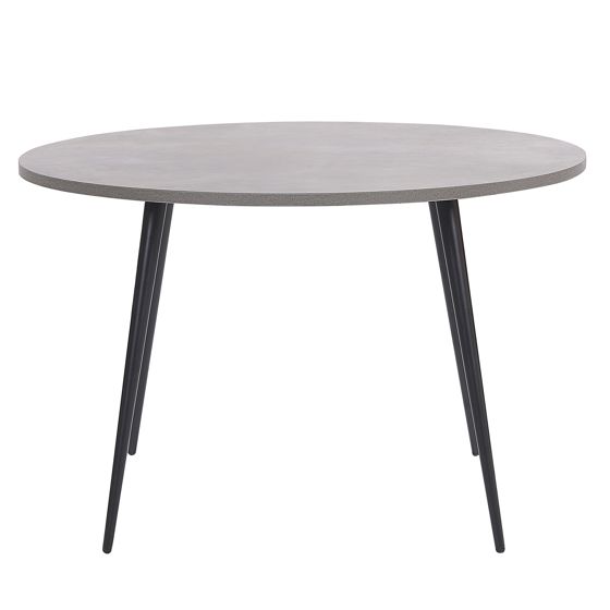 Spisebord ODEON Grå betoneffekt 120 cm 120 cm