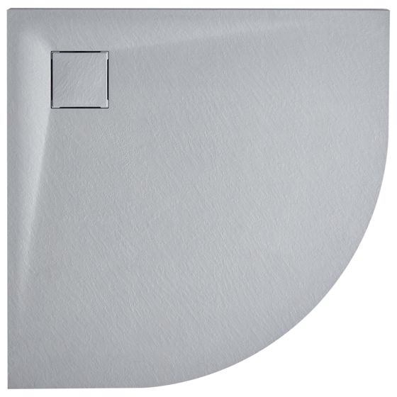 Brusekar PARON 90 x 90 x 3 cm Grå