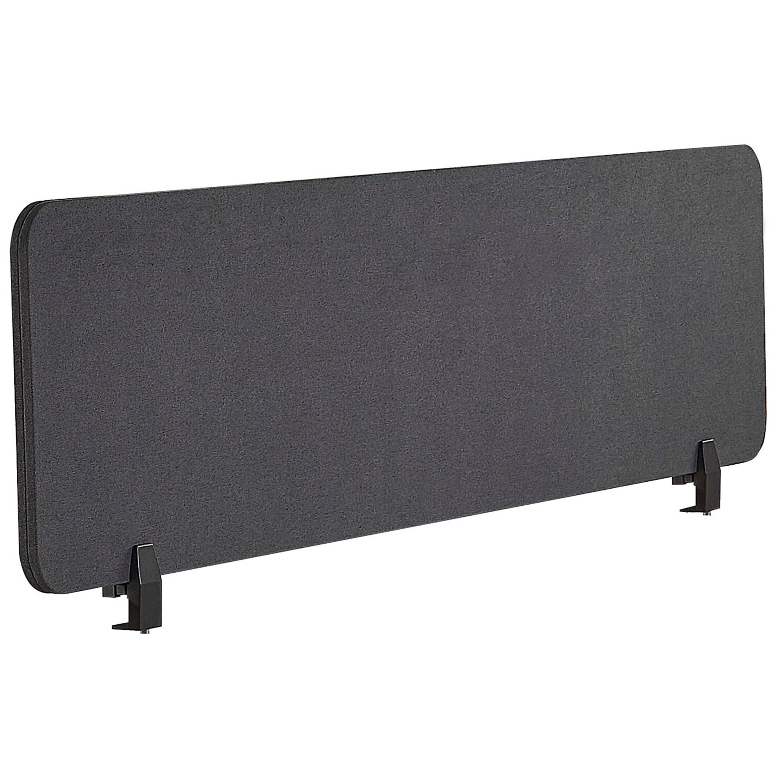 Skrivebordsdeler WALLY 120 x 40 cm Mørkegrå