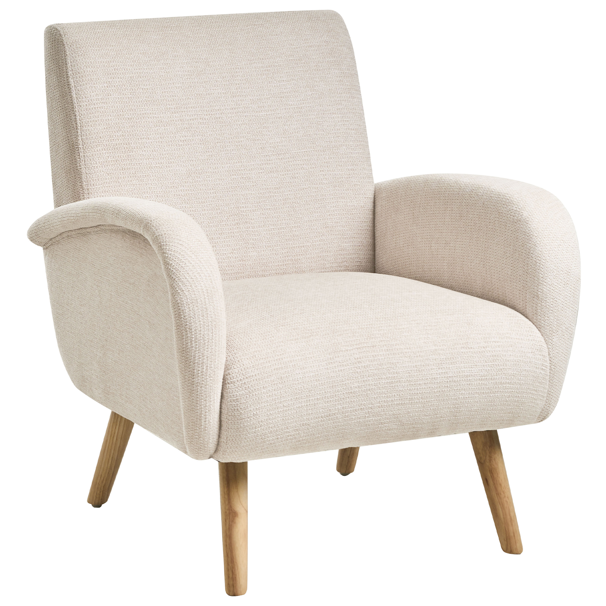 Lænestol PLASSEN Lys Beige