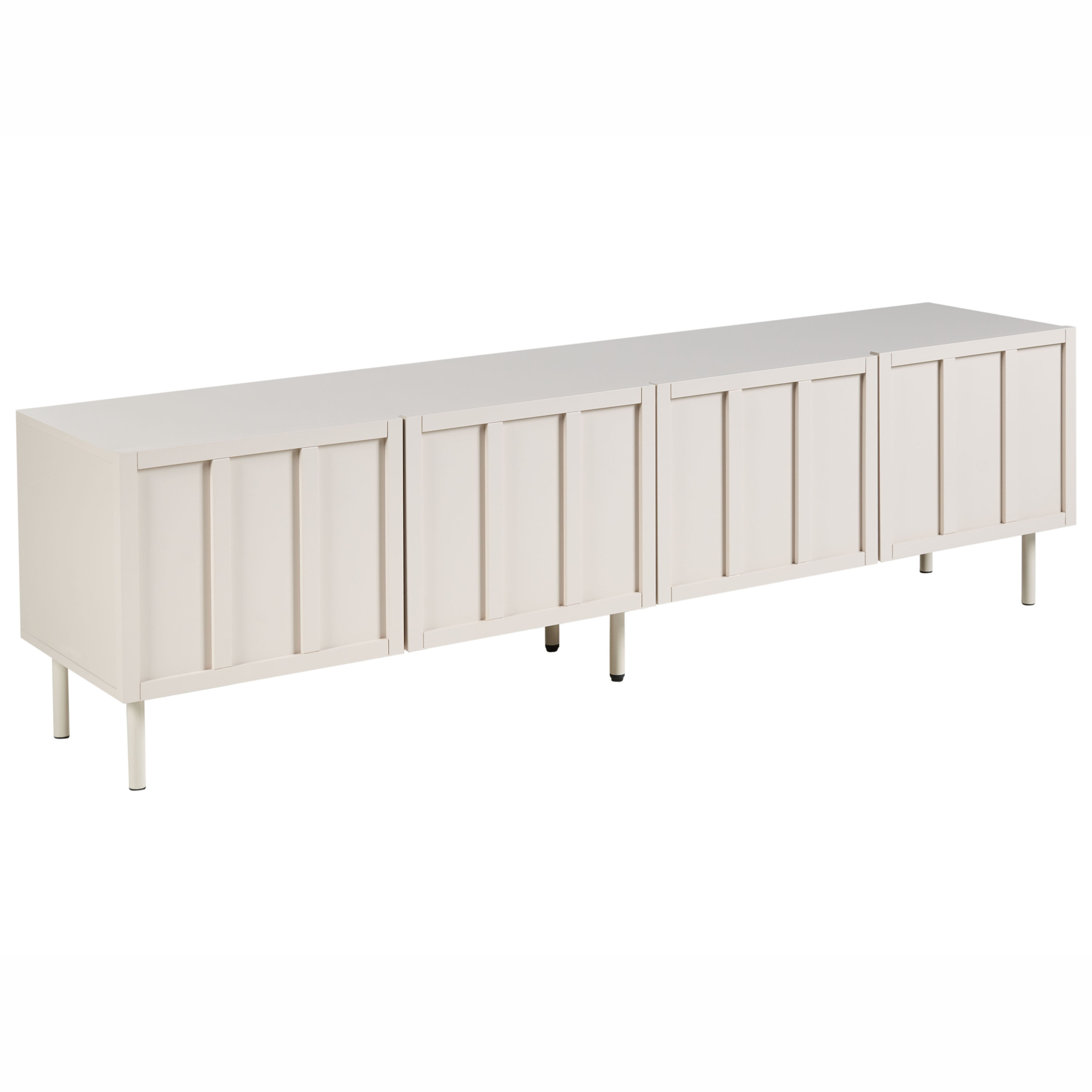 TV-bord CLUNES Lys Beige