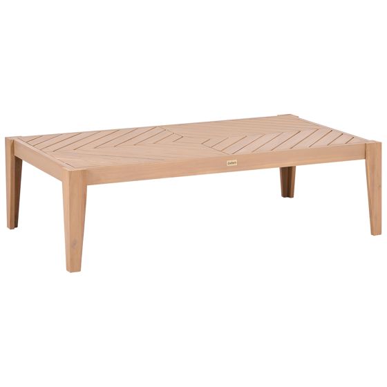 Havesofabord RIVELLO 123 cm 68 cm Akacietræ Lysebrun