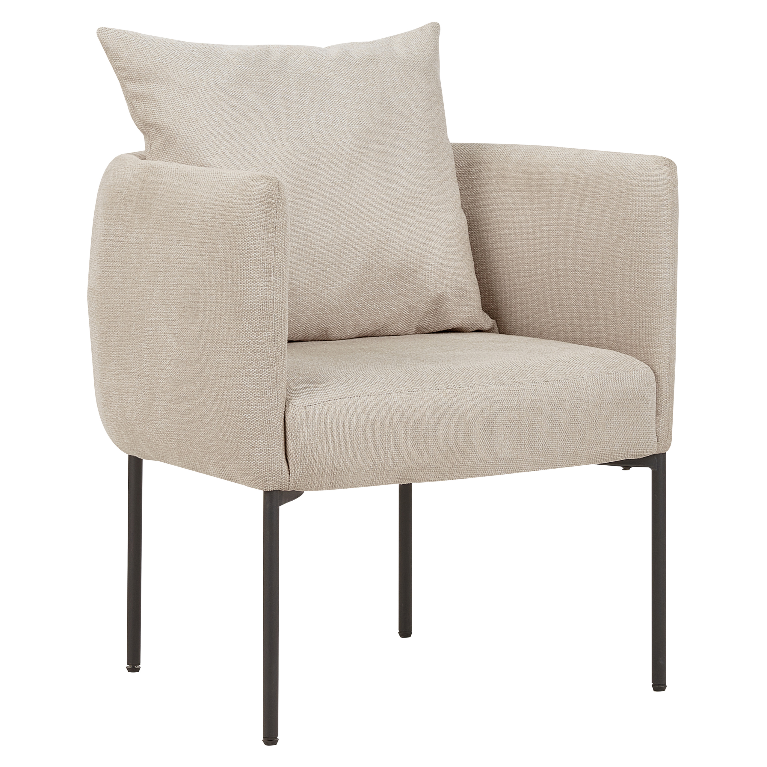 Lænestol MALMOS Lys Beige