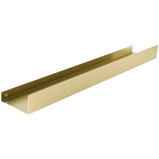 REA badeværelseshylde til bruser SF02-600-BG 60cm Børstet guld, 60x10x5cm