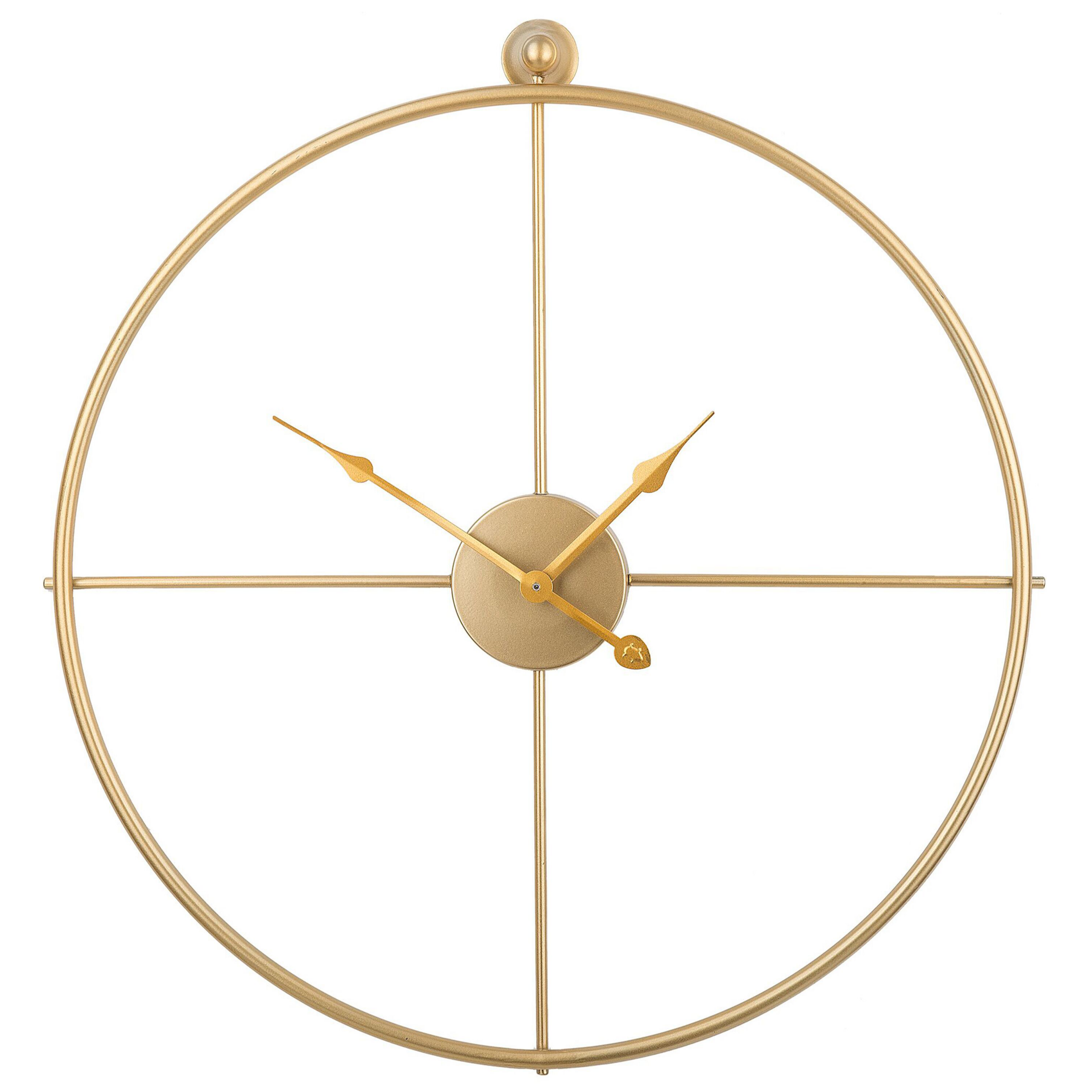 Vægur ZUCHWIL 50 cm Metal Guld