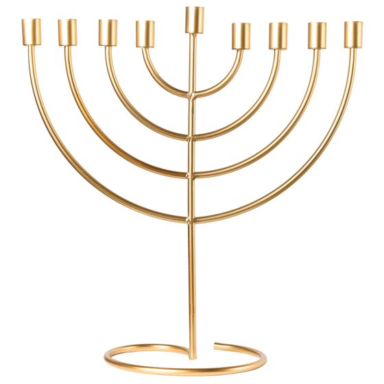 Lysestage AMORA 50 cm Metal Guld