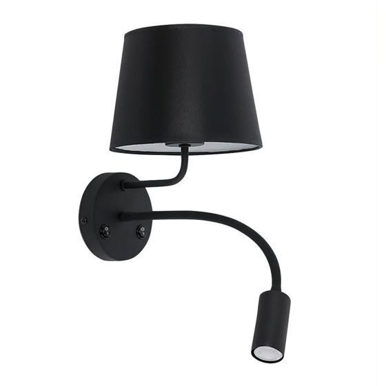 TOOLIGHT væglampe APP1610-2W Sort 16x10x30cm