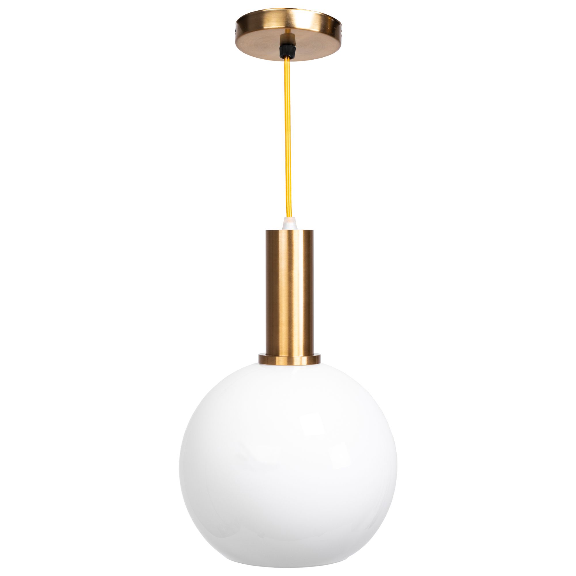 TOOLIGHT hængende loftlampe APP666-1CP Guld/Hvid 30x20x80cm