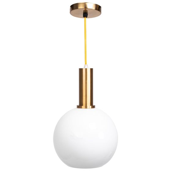 TOOLIGHT hængende loftlampe APP666-1CP Guld/Hvid 30x20x80cm