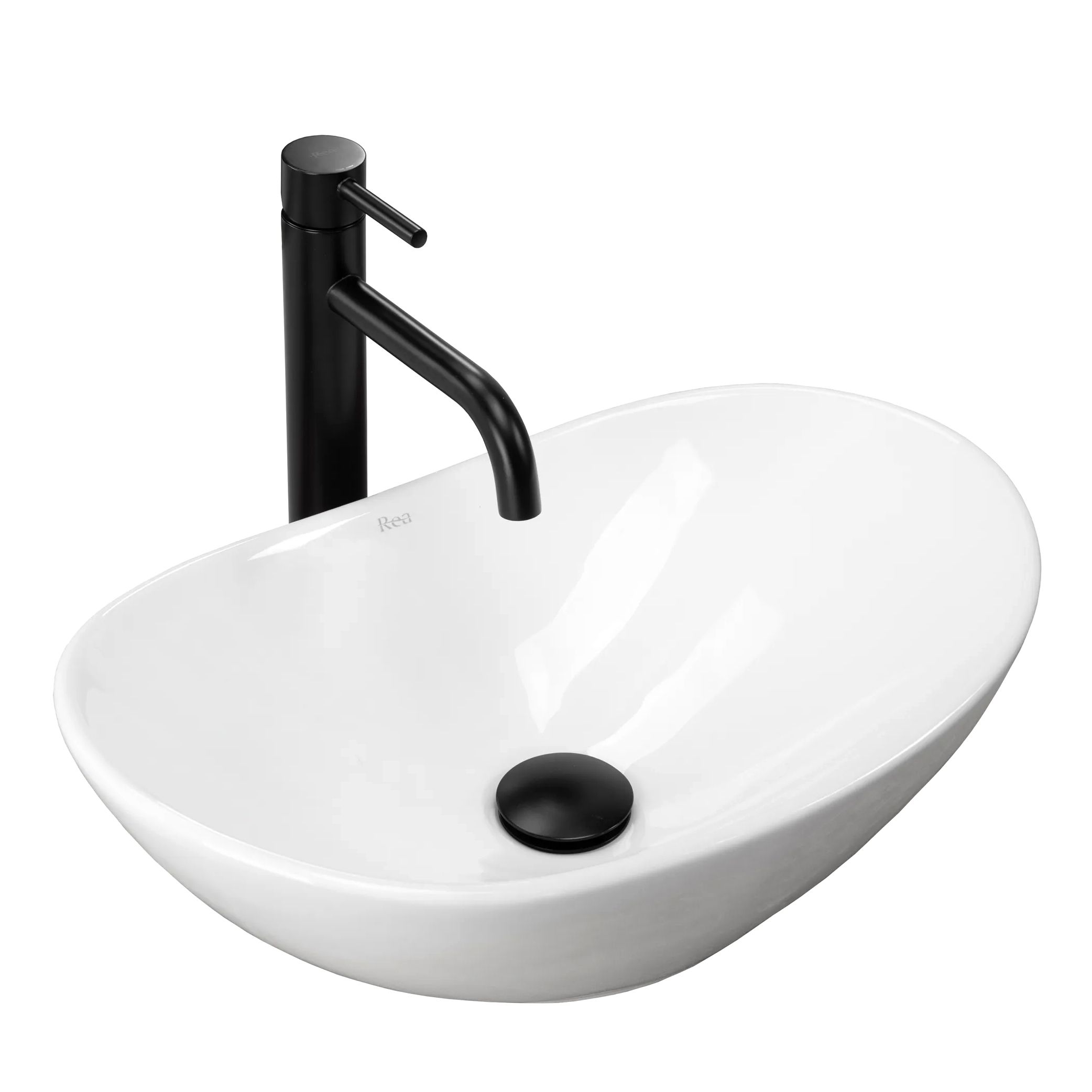 REA bordmonteret håndvask ROYAL MINI Hvid, 47x30x15cm
