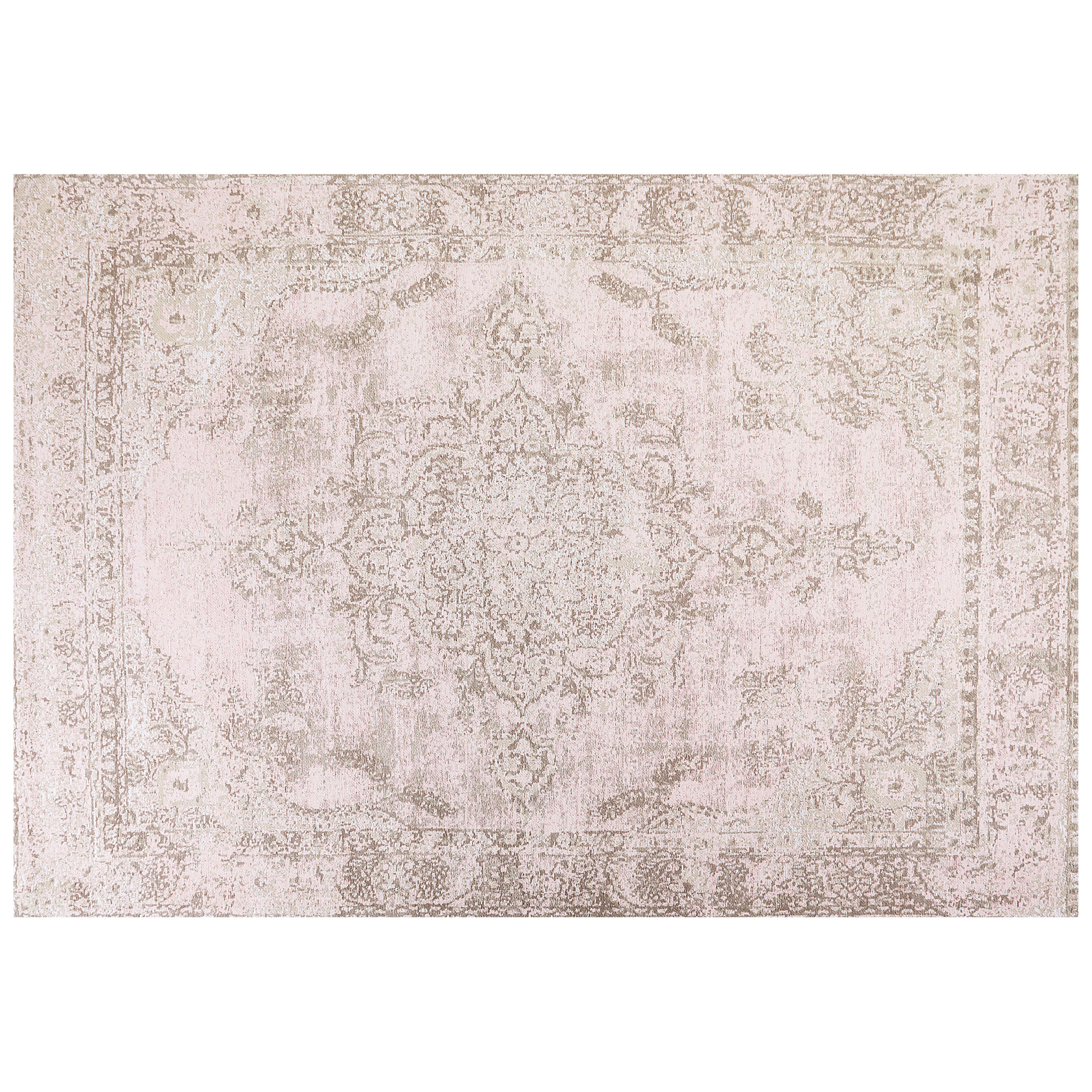 Gulvtæppe MATARIM Lyserød 160 x 230 cm Bomuld