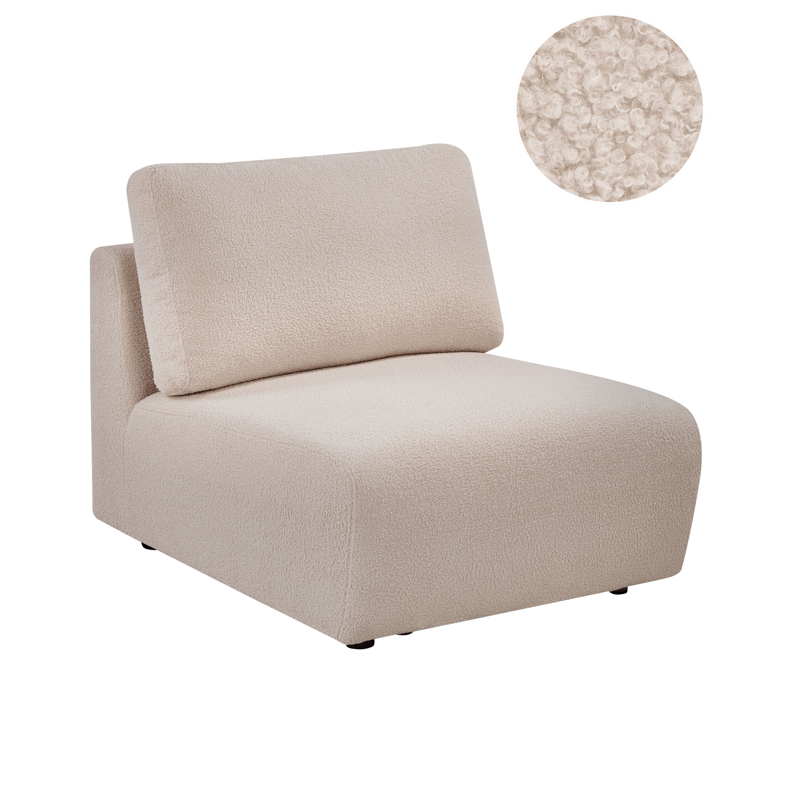 Stol Modul KIVVIK Boucle Beige