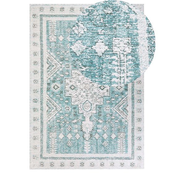 Gulvtæppe FULLA Mintgrøn 160 x 230 cm Bomuld