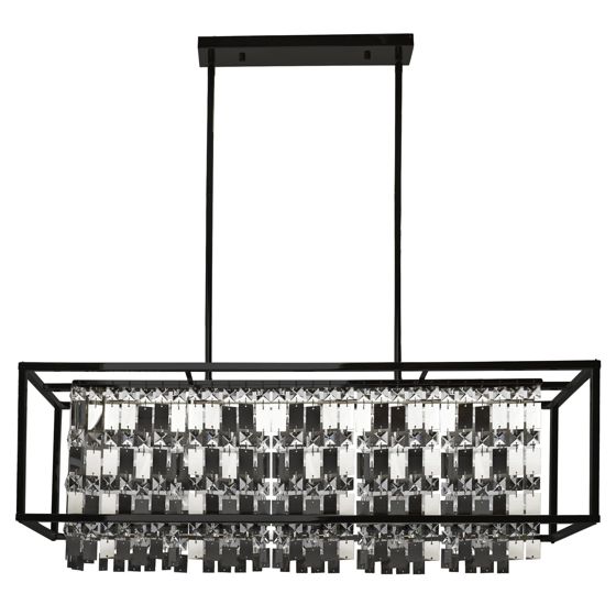 TOOLIGHT hængende loftlampe APP1112-4CP Sort 28x85x86,5cm