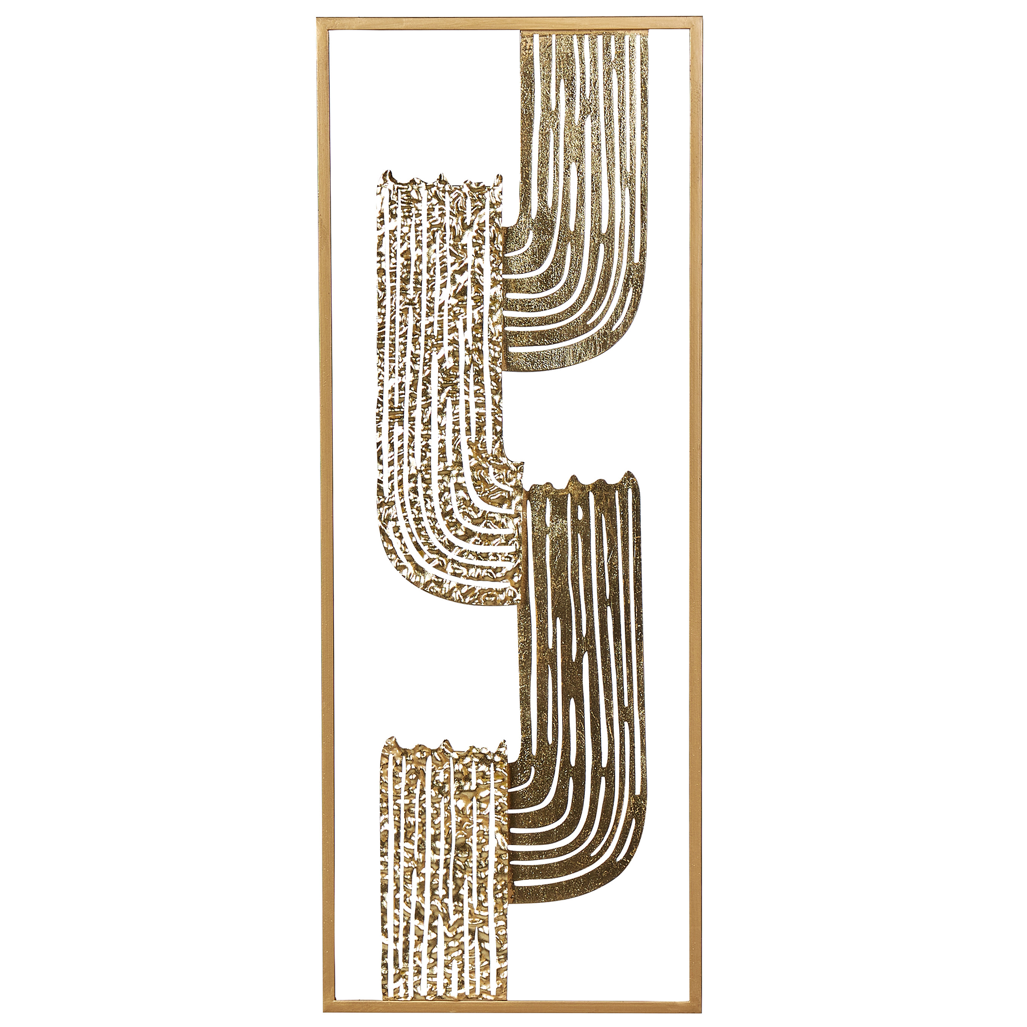 Vægdekoration THULIUM 75 cm Metal Guld