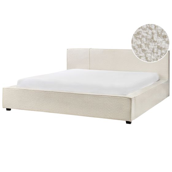 Seng Boucle MIRANDE 180 x 200 cm Cremehvid