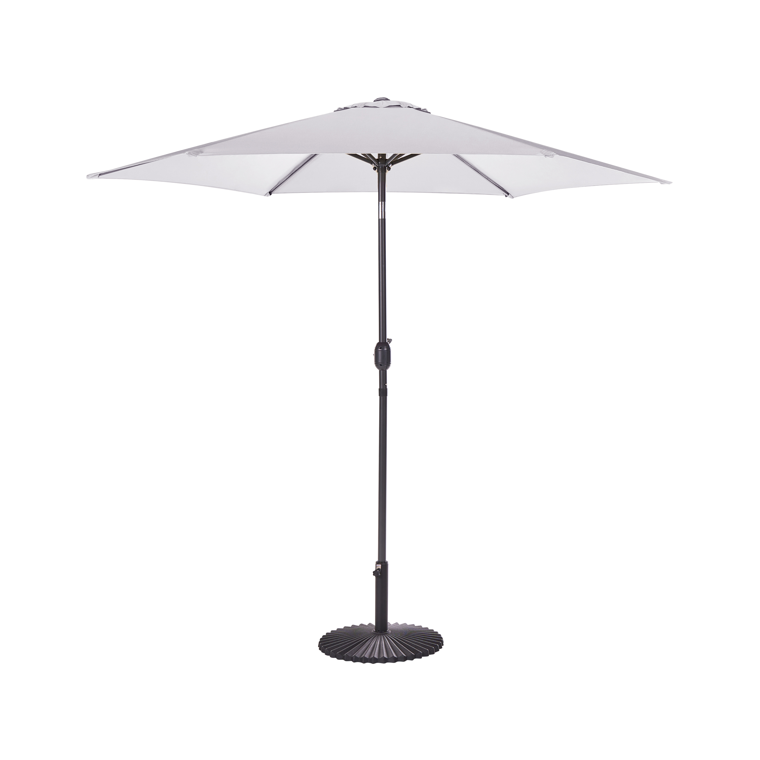 Haveparasol 266 cm VARESE Lysegrå