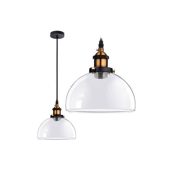 TOOLIGHT hængende loftlampe APP046-1CP VERTO C Gennemsigtig 28x25x28cm