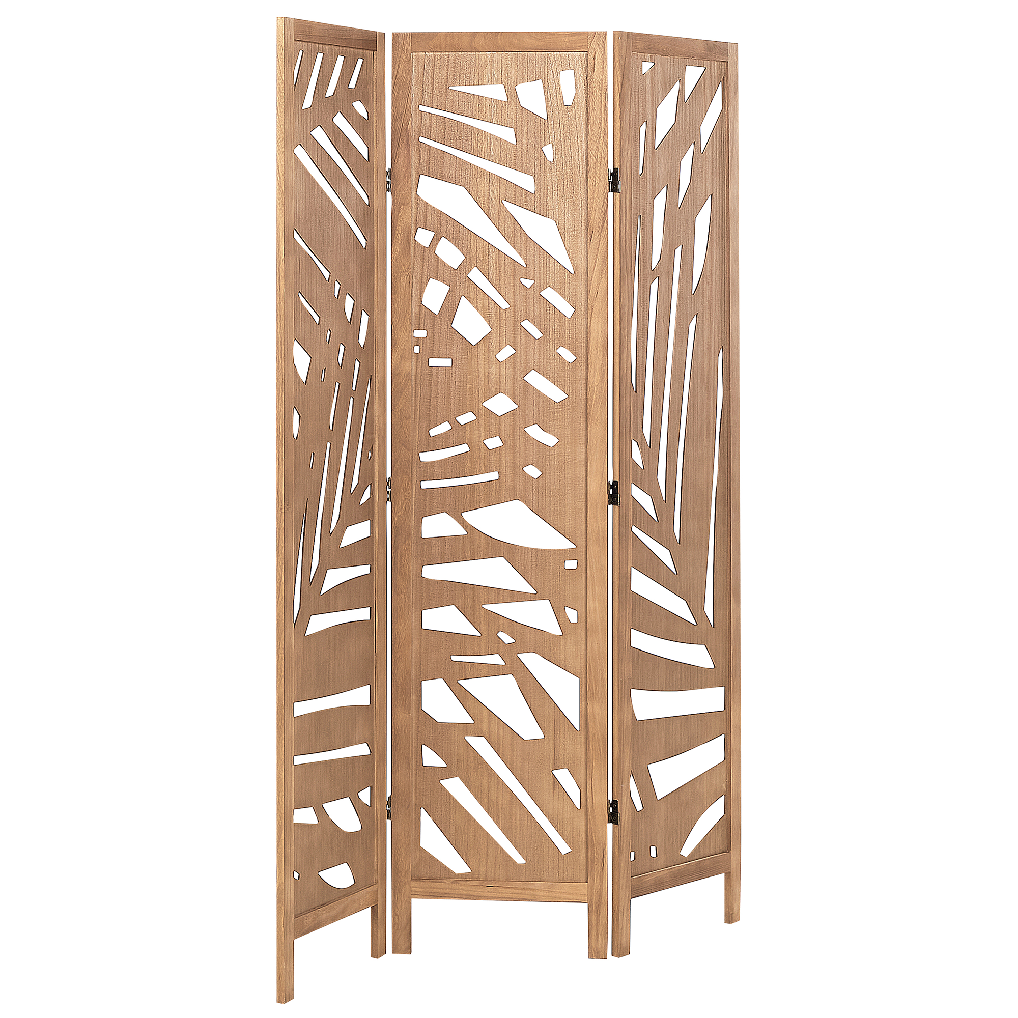 3 panelers rumdeler VERNAGO 122 cm 170 cm Lysebrun