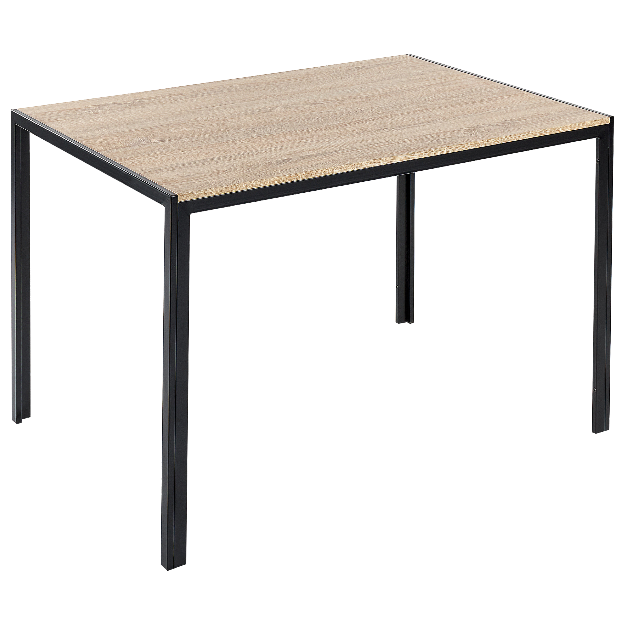 Spisebord NEWFIELD Lysebrun 120 cm 80 cm