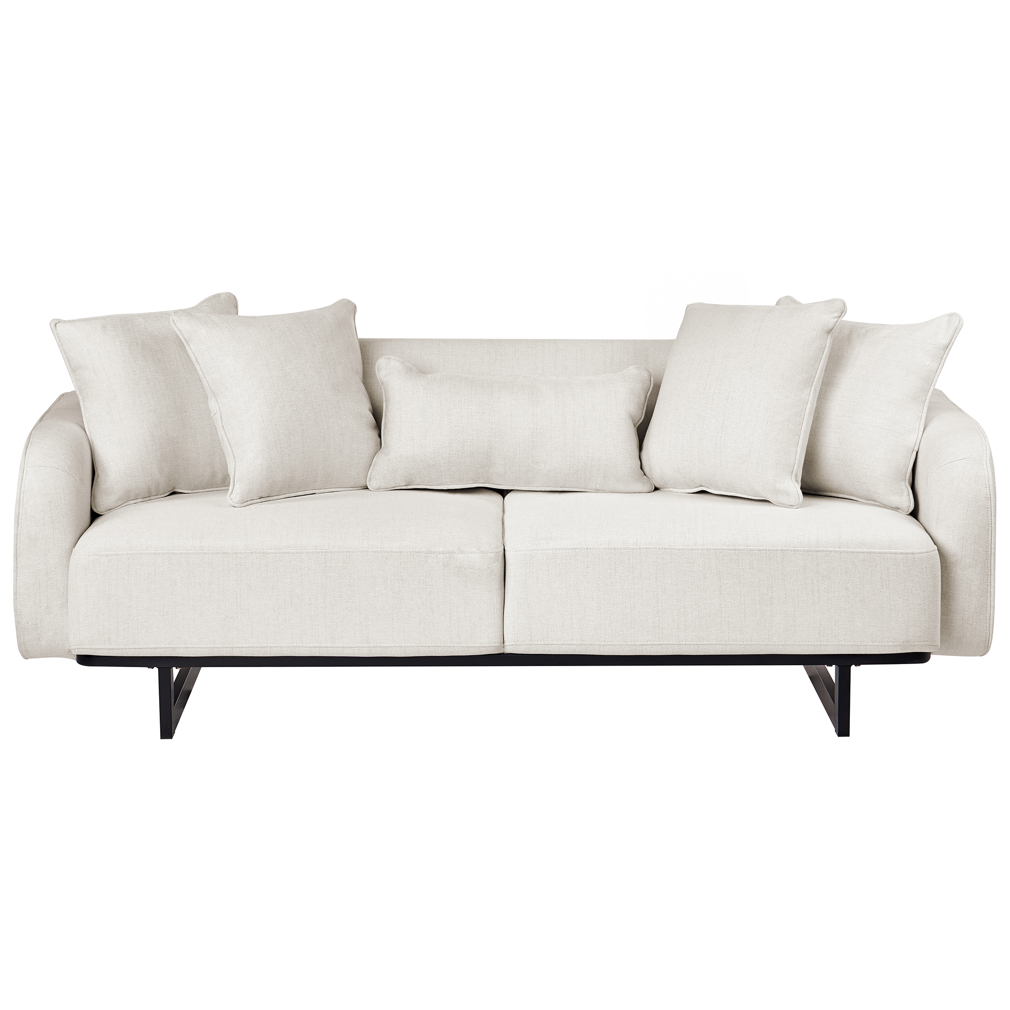 Sofa 3 personers SVANEK Cremehvid