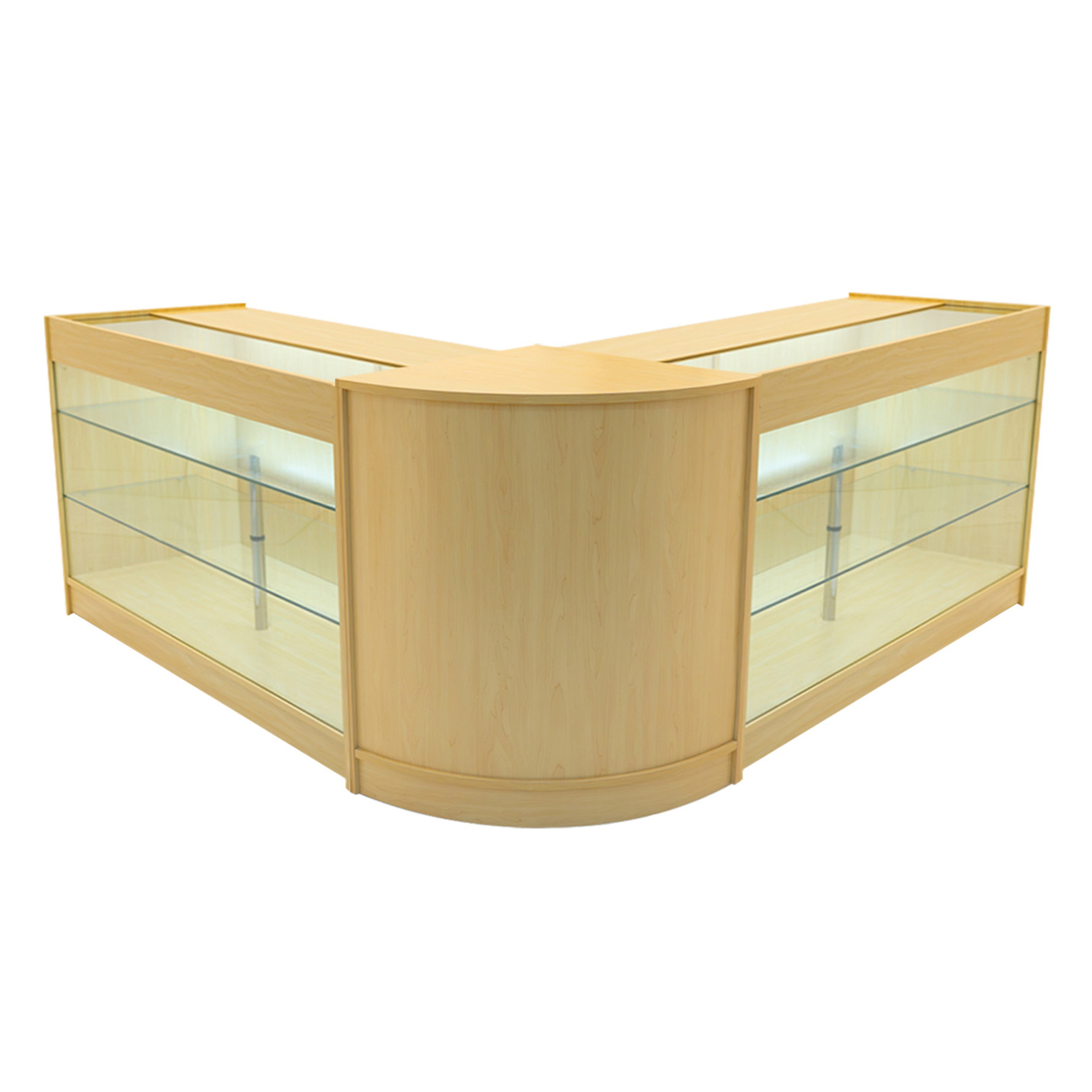 Helios LED butiksdisksæt CM60 & 2 x K1500 - ahorn