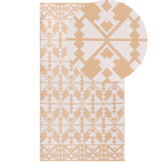 Udendørstæppe BALASORE Beige 80 x 150 cm