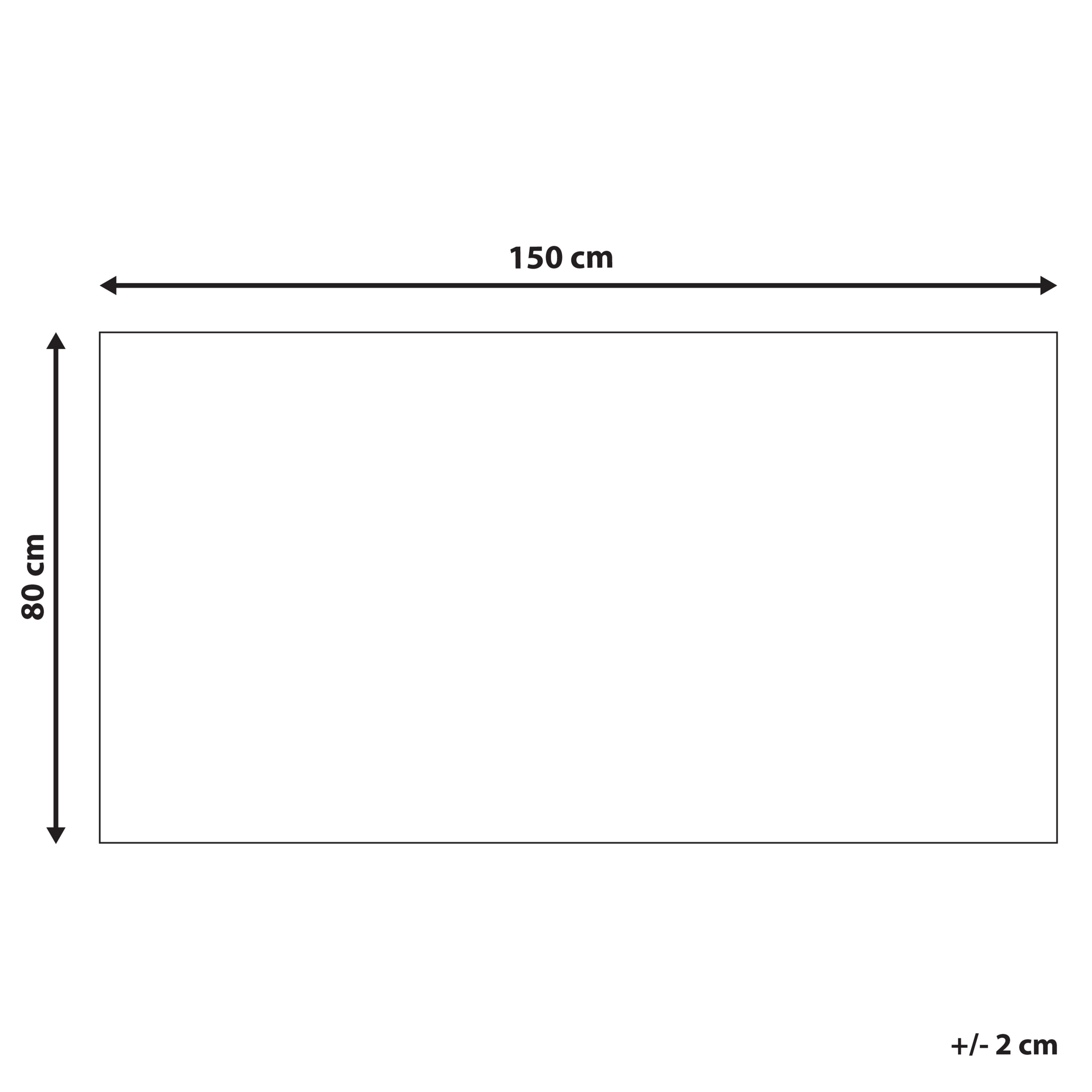 Gulvtæppe DENIZLI Multifarvet 80 x 150 cm