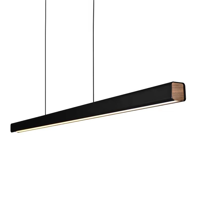 TOOLIGHT hængende loftlampe APP1448-CP 100CM LED Sort 100x4x4cm