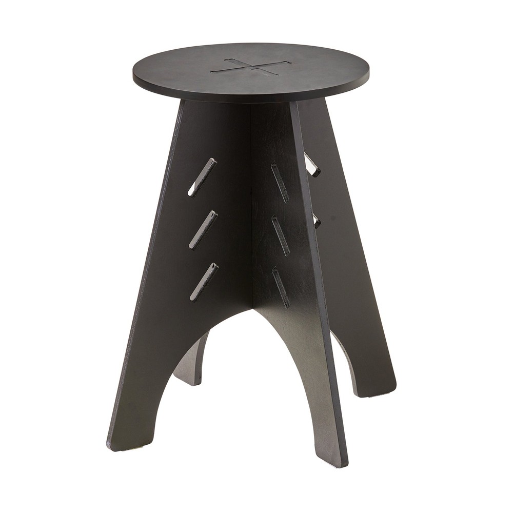 SoBuy, telefonbord, Sofabord, Sofa sidebord, HFBT01-K-SCH
