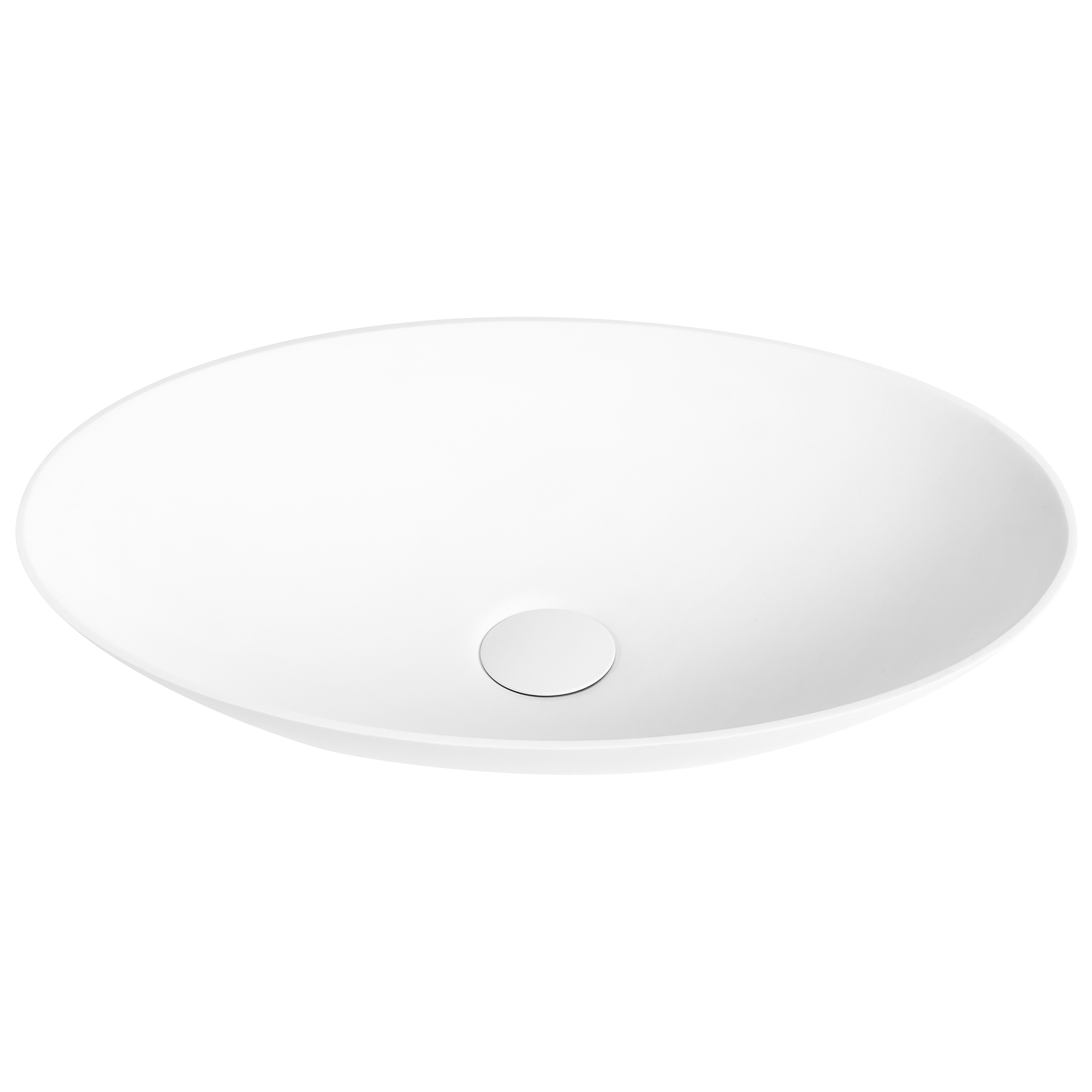 Vask til bordplade ACURIZAL 50 x 32 cm Hvid