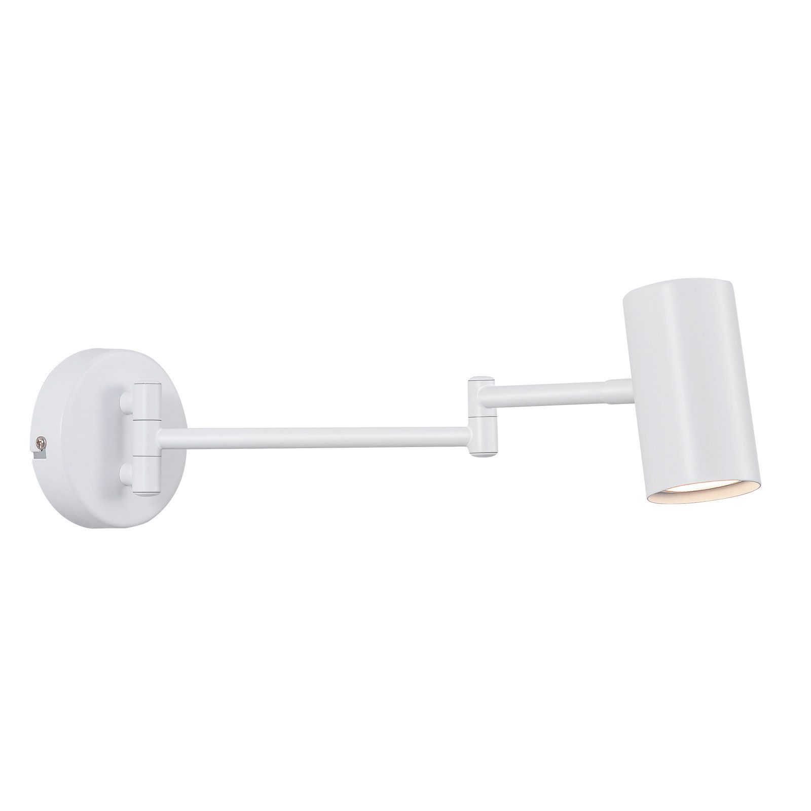 NETTLIFE Indendørs væglampe, GU10 - Soveværelse, Lampe, Vægspotlight, Væglamper, Moderne Hvid, Uden, Pære