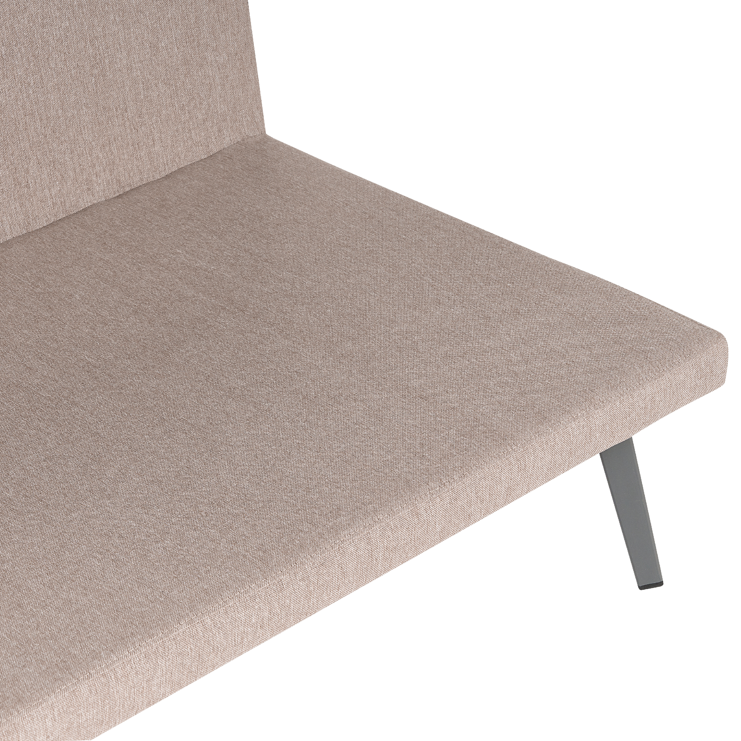 Havesofa 3 personers LORETELLO Beige Højrevendt