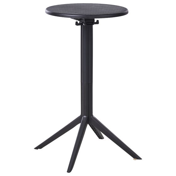 Barbord til have LEGRENA 60 cm 60 cm Sort