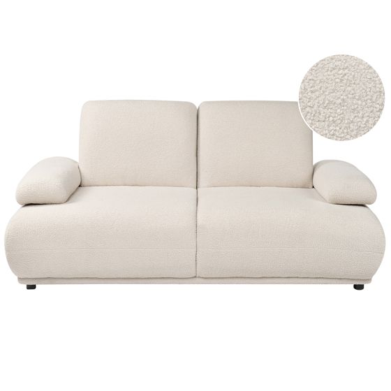 Sofa 2 personers NACKA Boucle Cremehvid