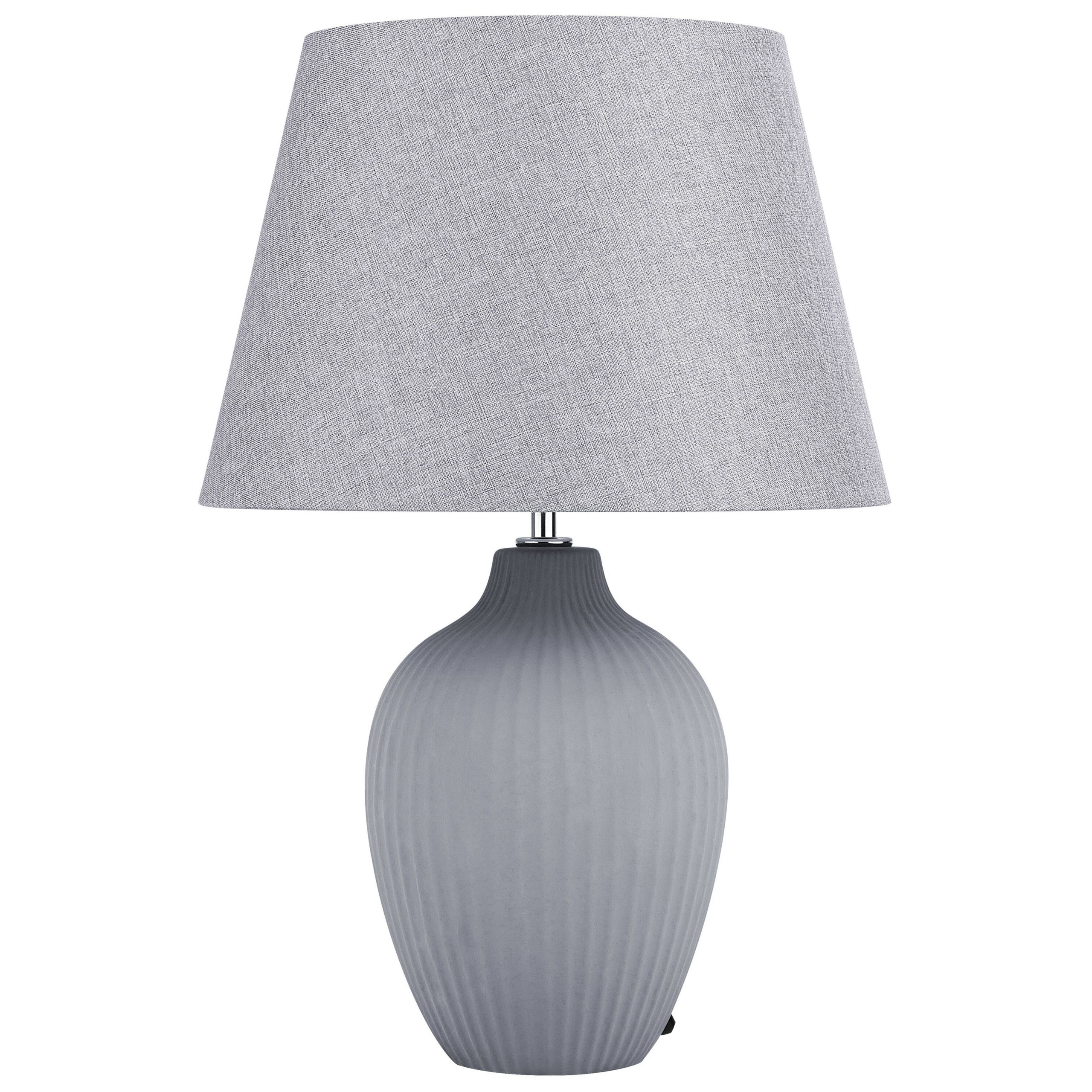 Bordlampe FERGUS Keramik Grå