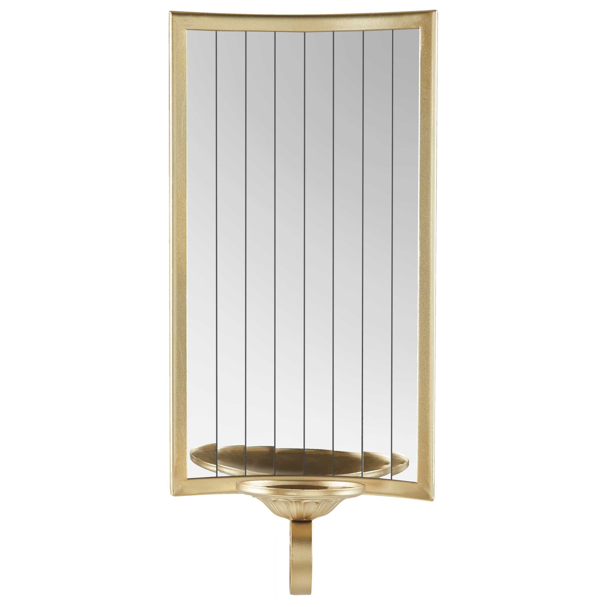 Væglysestage SOBREDA 41 cm Metal Guld