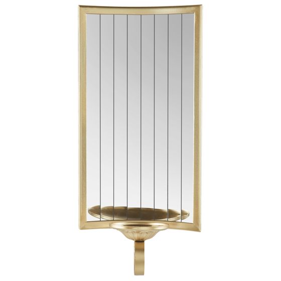 Væglysestage SOBREDA 41 cm Metal Guld