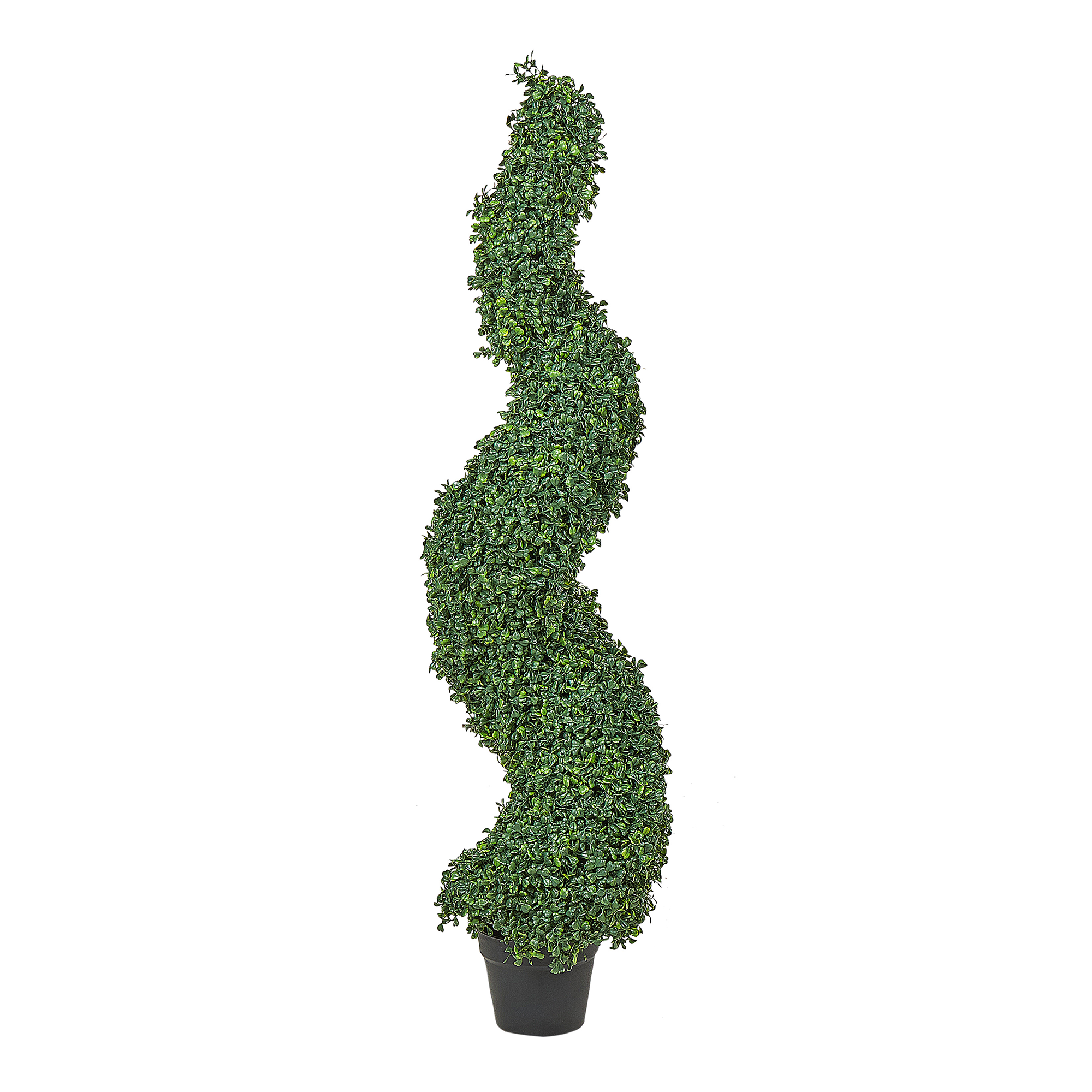 Kunstig plante BOXWOOD SPIRAL TREE 120 cm Grøn