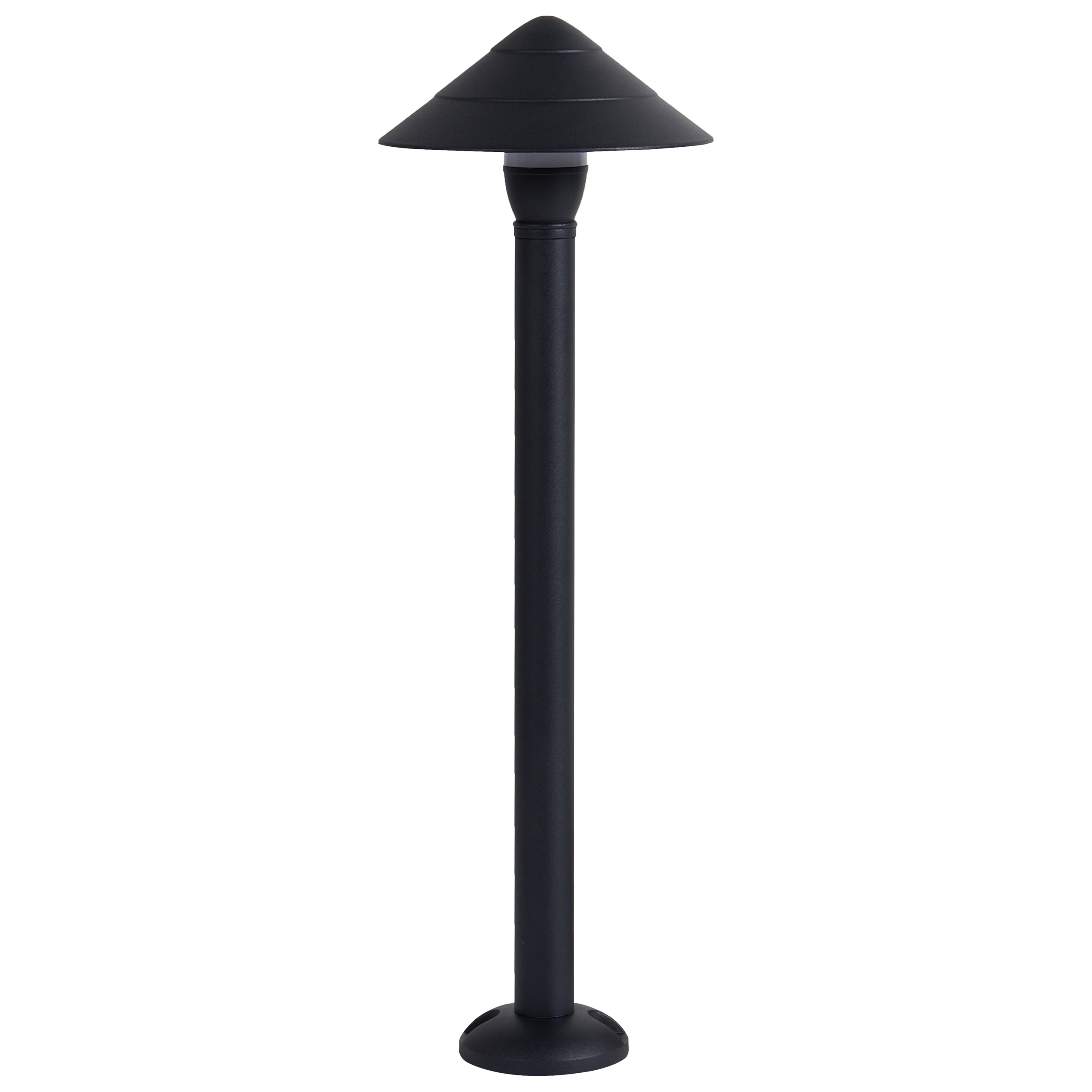 Udendørs LED-bedlampe GAIA Sort